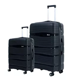 זוג מזוודות קשיחות + 5 תיקי אריזה וארגון במתנה home-star