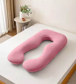 כרית הריון ויסקו מפנקת מבית B.k.import צבע ורוד home-star