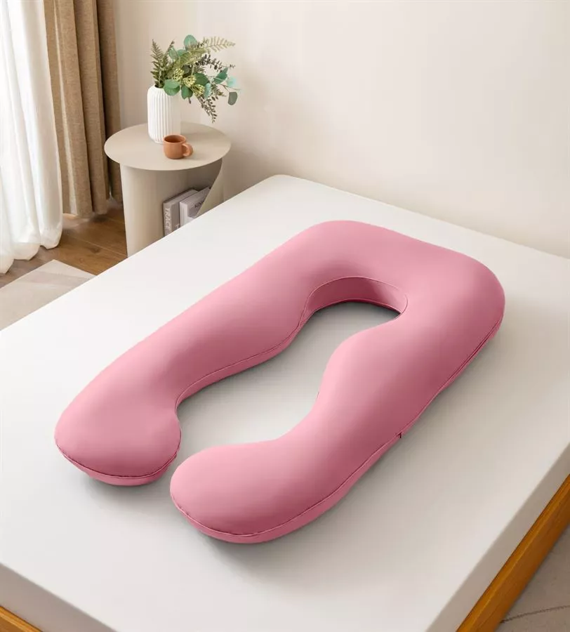 כרית הריון ויסקו מפנקת מבית B.k.import צבע ורוד