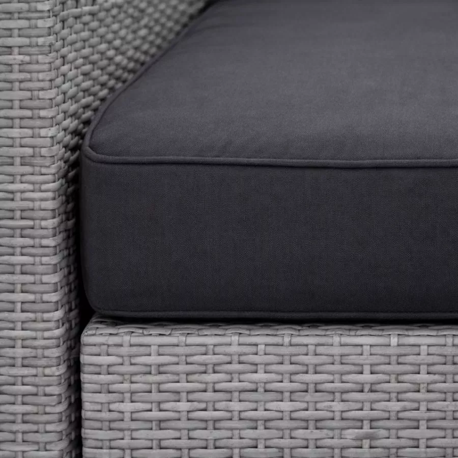 מערכת ישיבה פינתית לחצר דגם PHLIADELPHIA צבע אפור במכירה מוקדמת 45 ימי עסקים