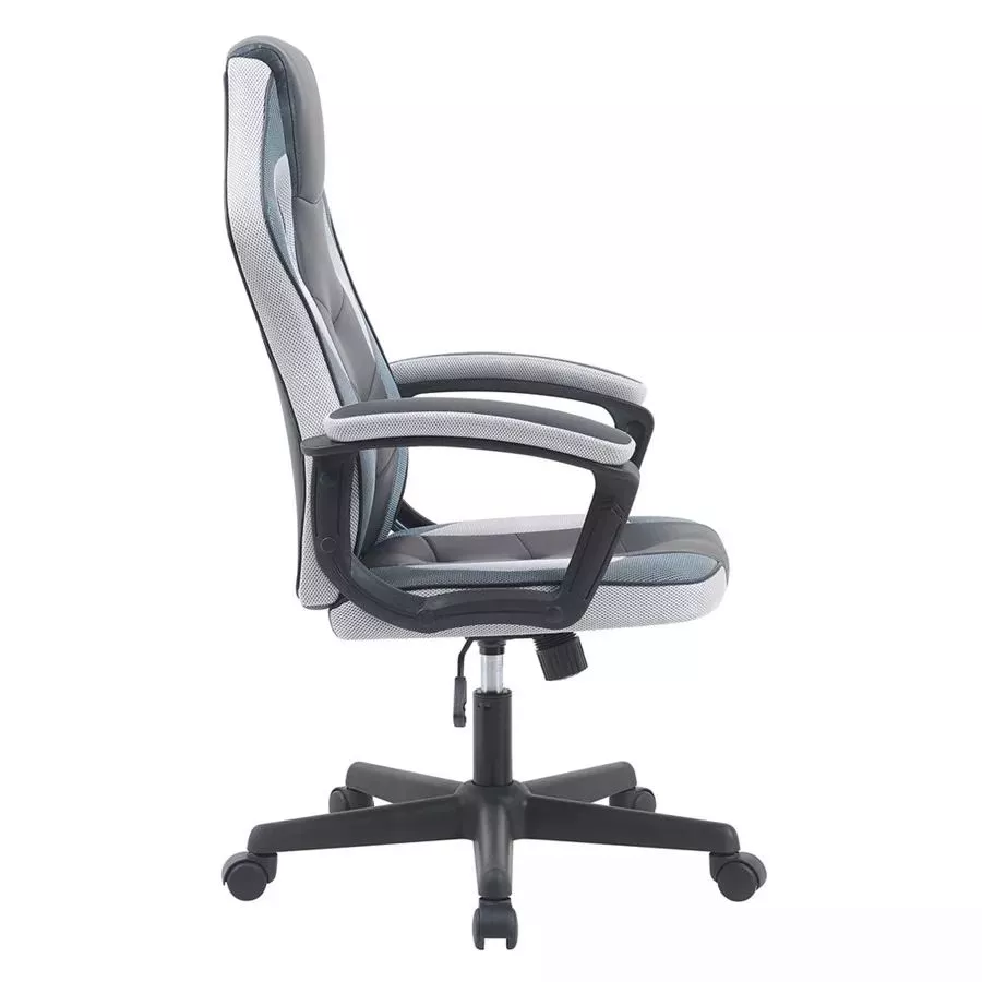 כסא גיימינג דגם Gamer צבע שחור אפור מתצוגה ועודפים