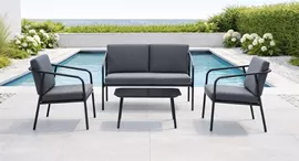 מערכת ישיבה לחצר כולל שולחן תואם דגם Granada במכירה מוקדמת 45 ימי עסקים home-star