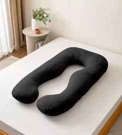 כרית הריון ויסקו מפנקת מבית B.k.import צבע אפור כהה home-star