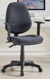 כסא מזכירה וסטודנט עם ידיות מתכווננות דגם Promax10 צבע אפור מתצוגה ועודפים home-star