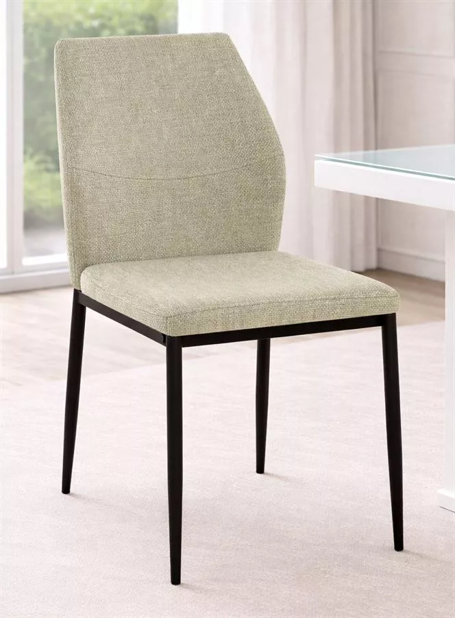 רביעיית כסאות לפינת אוכל דגם MADRID צבע בז' במכירה מוקדמת 30 ימי עסקים