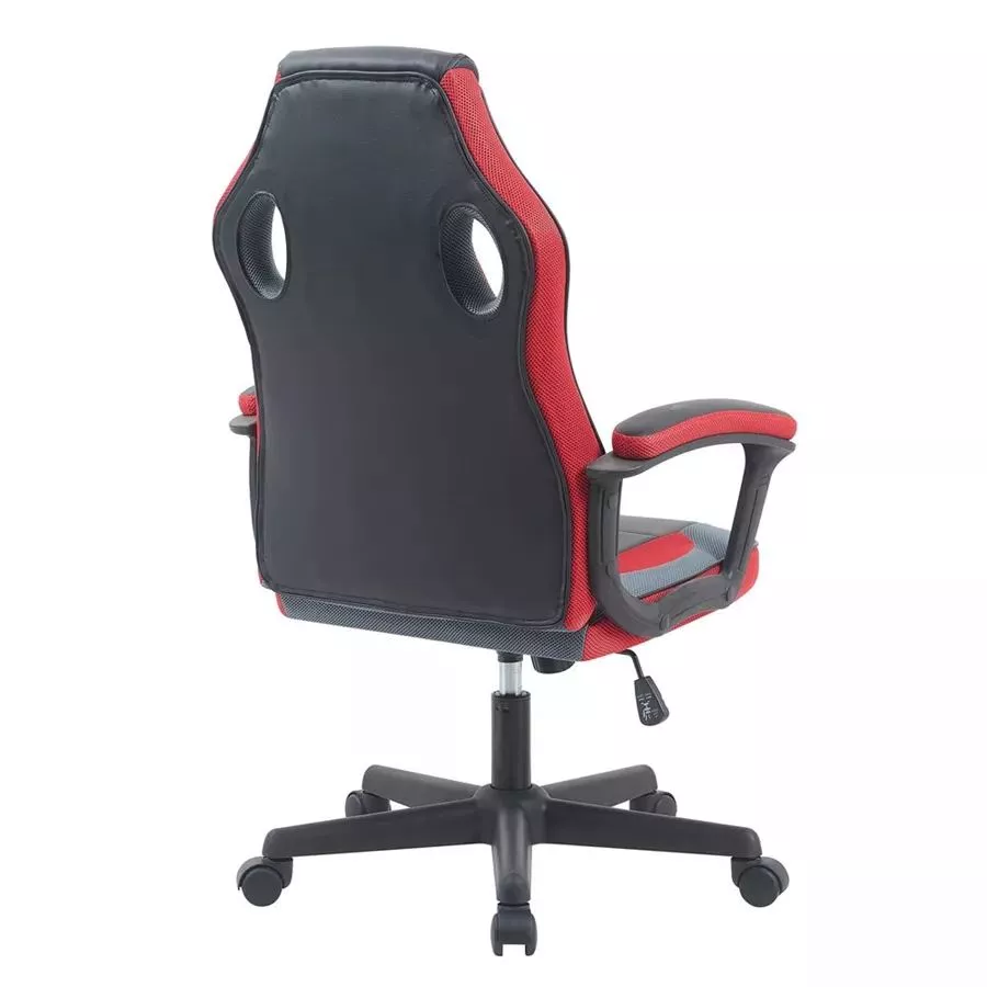 כסא גיימינג דגם Gamer צבע שחור אדום מתצוגה ועודפים