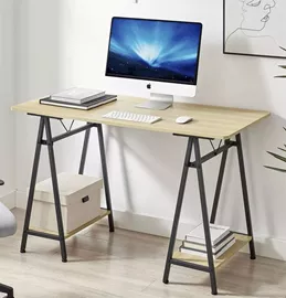 עמדת עבודה יוקרתית עם מדפים ברוחב 120 ס"מ דגם NEWAVE home-star