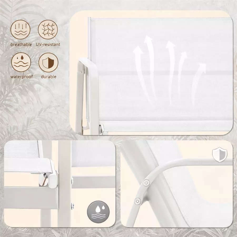 מערכת ישיבה ארבעה חלקים דגם TOLOZ צבע לבן במכירה מוקדמת 45 ימי עסקים