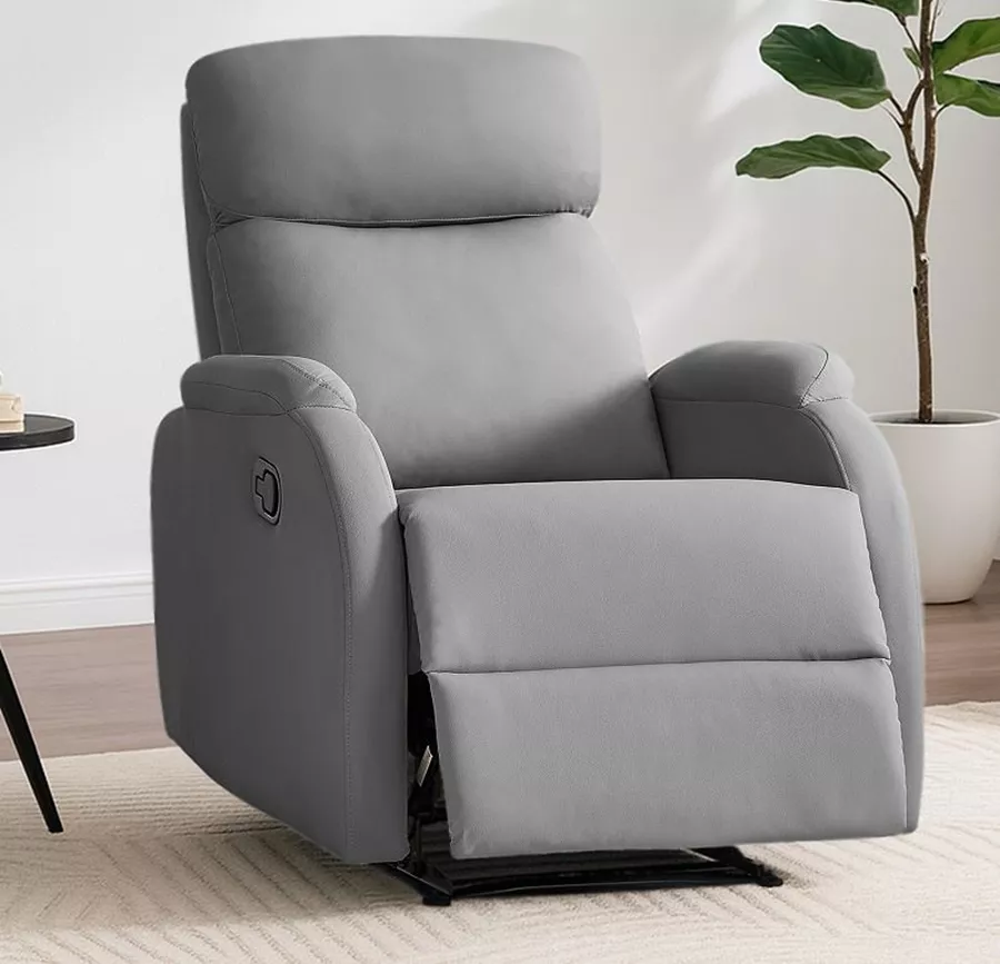 כורסת טלוויזיה דגם DENVER צבע אפור בהיר מתצוגה ועודפים