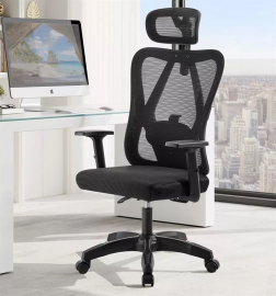 כסא מנהלים עם ידיות מתכווננות ותמיכה מיוחדת לגב דגם TPX-17 מתצוגה ועודפים home-star