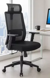 כסא מנהלים גבוה עם ידיות מתכווננות דגם XP-5 מתצוגה ועודפים home-star