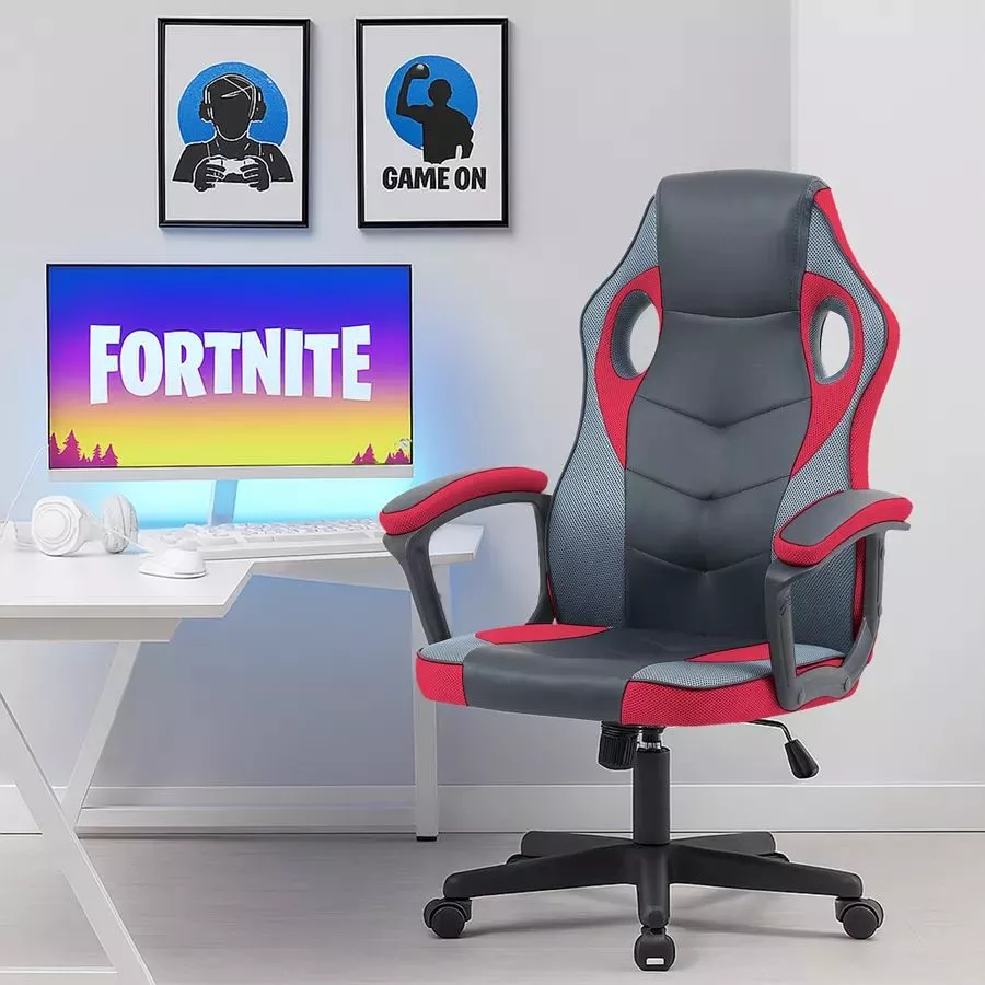 כסא גיימינג דגם Gamer צבע שחור אדום ****ללא אריזה מקורית