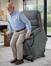 כורסת קימה חשמלית COMFY EASY LIFT צבע אפור כהה במכירה מוקדמת 14 ימי עסקים home-star