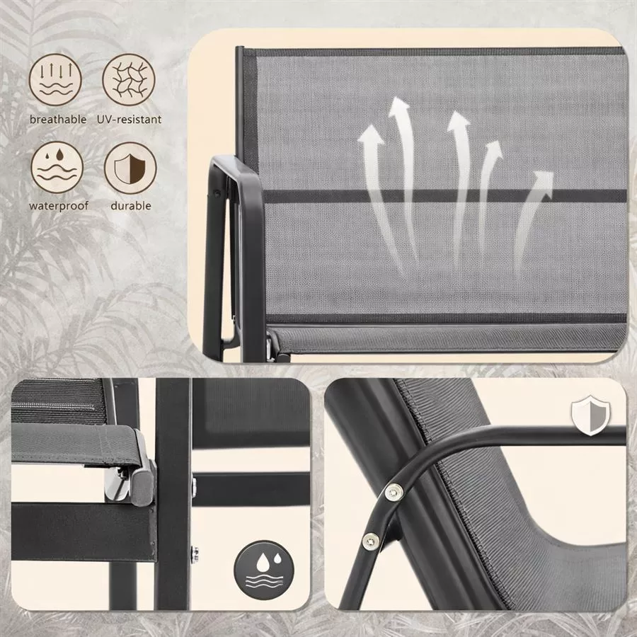 מערכת ישיבה ארבעה חלקים דגם TOLOZ צבע שחור במכירה מוקדמת 45 ימי עסקים