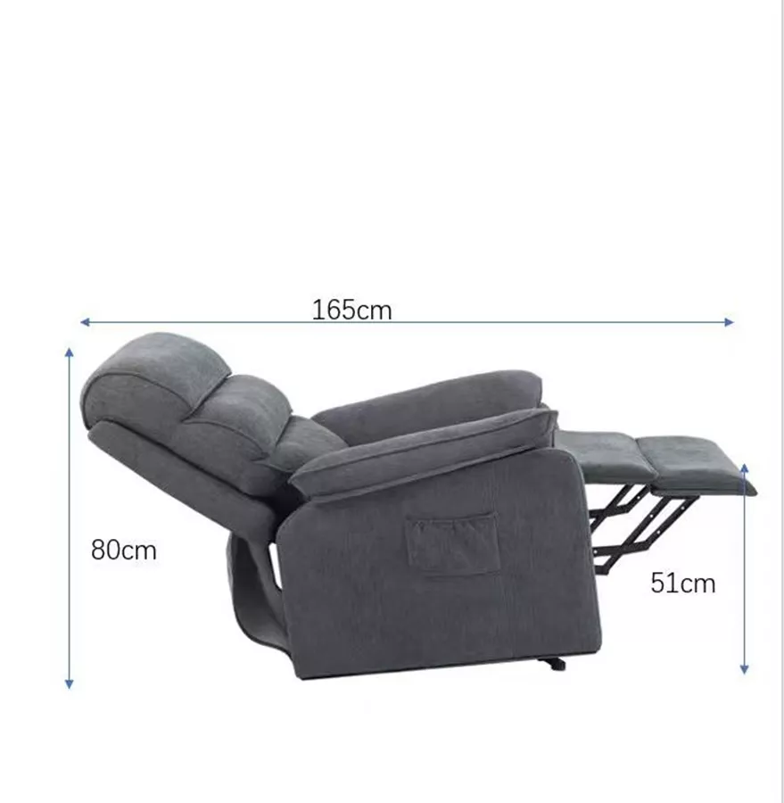 כורסת קימה חשמלית COMFY EASY LIFT צבע אפור בהיר במכירה מוקדמת 14 ימי עסקים