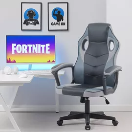 כסא גיימינג דגם Gamer צבע שחור אפור מתצוגה ועודפים home-star