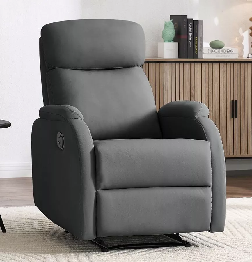 כורסת טלוויזיה דגם DENVER צבע אפור כהה מתצוגה ועודפים